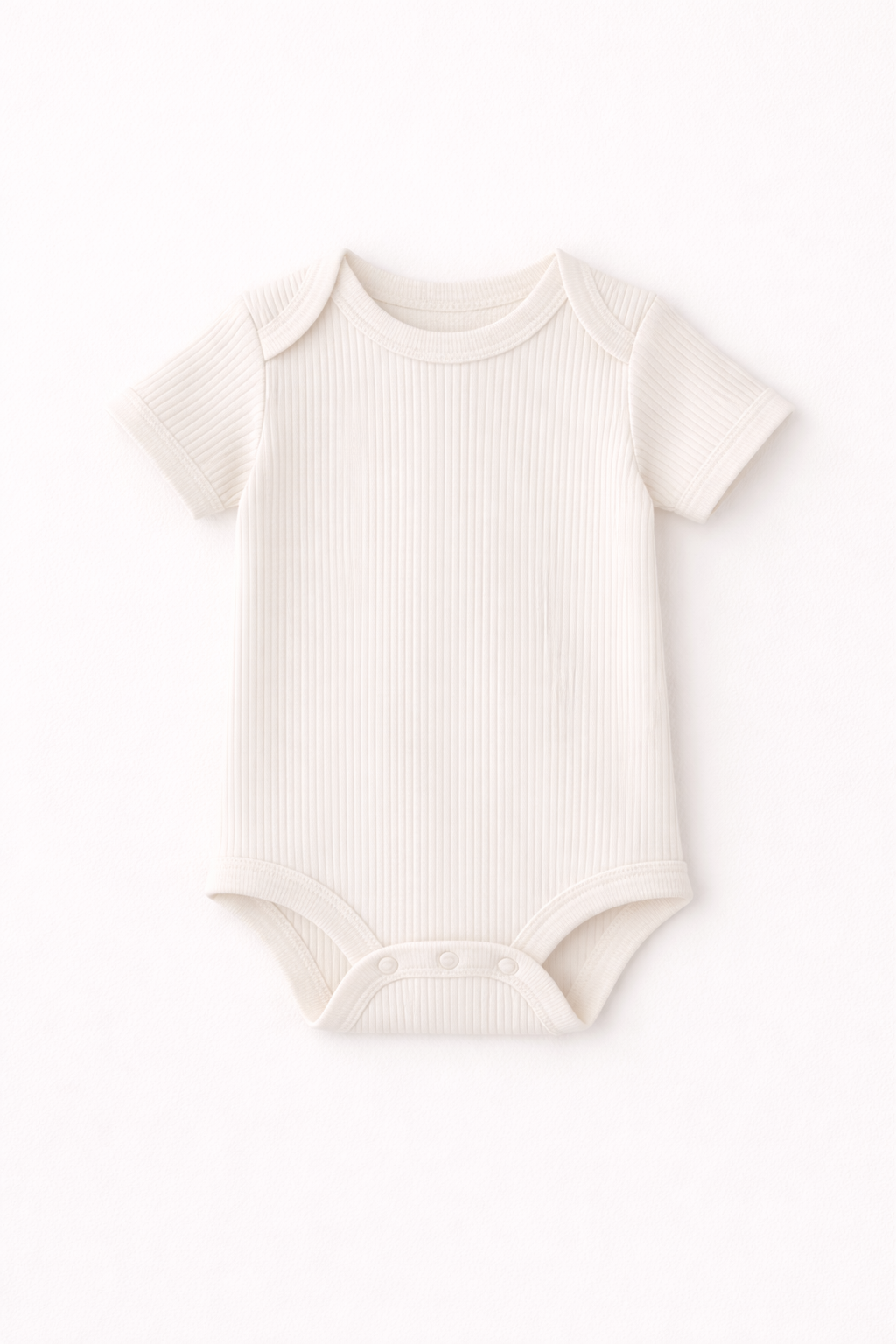 Short Sleeve Ribbed Bodysuit