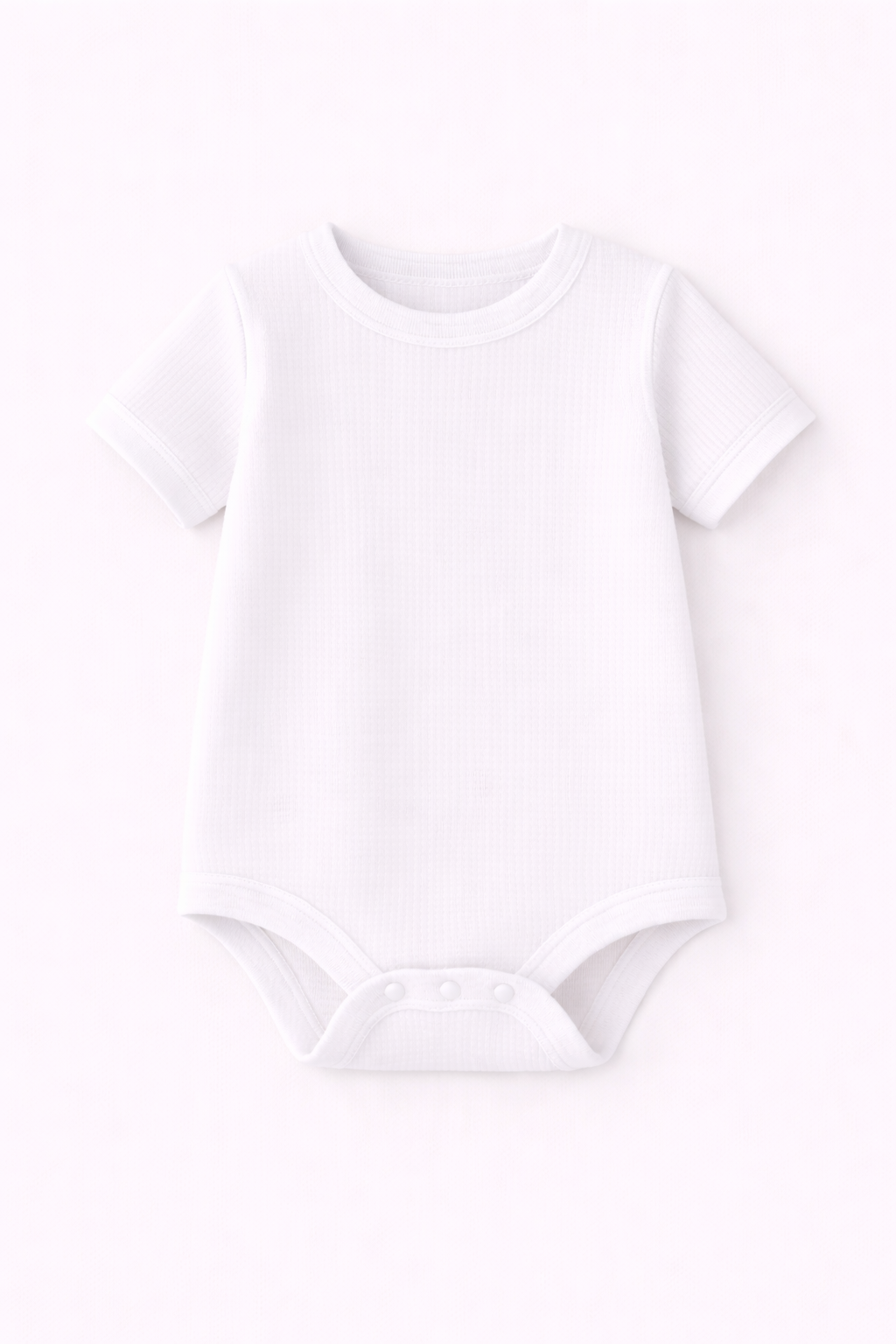 Short Sleeve Ribbed Bodysuit