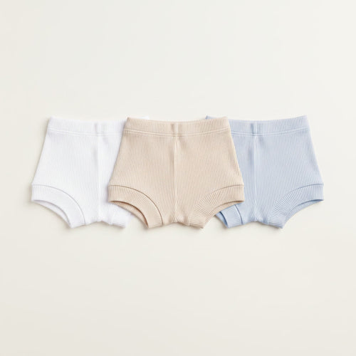 3-Pack Ribbed Shorts