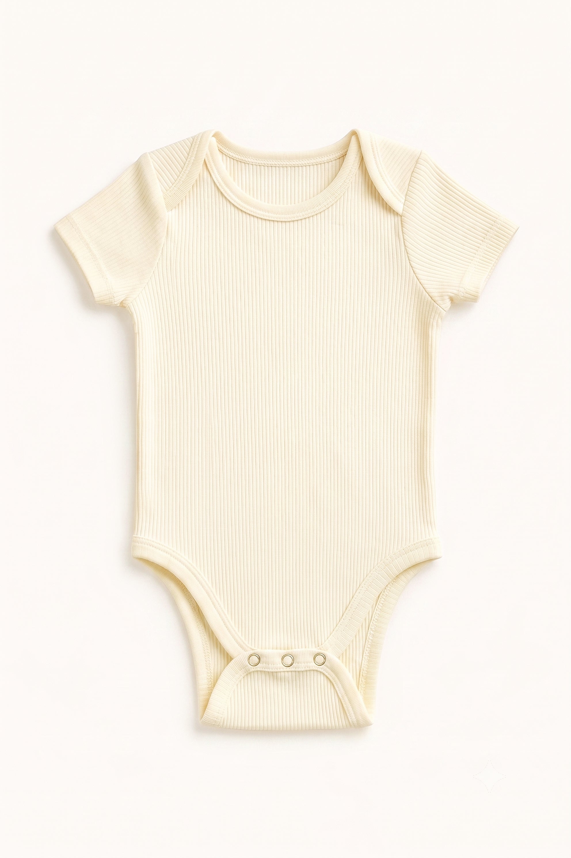 Short-Sleeve Ribbed Bodysuit