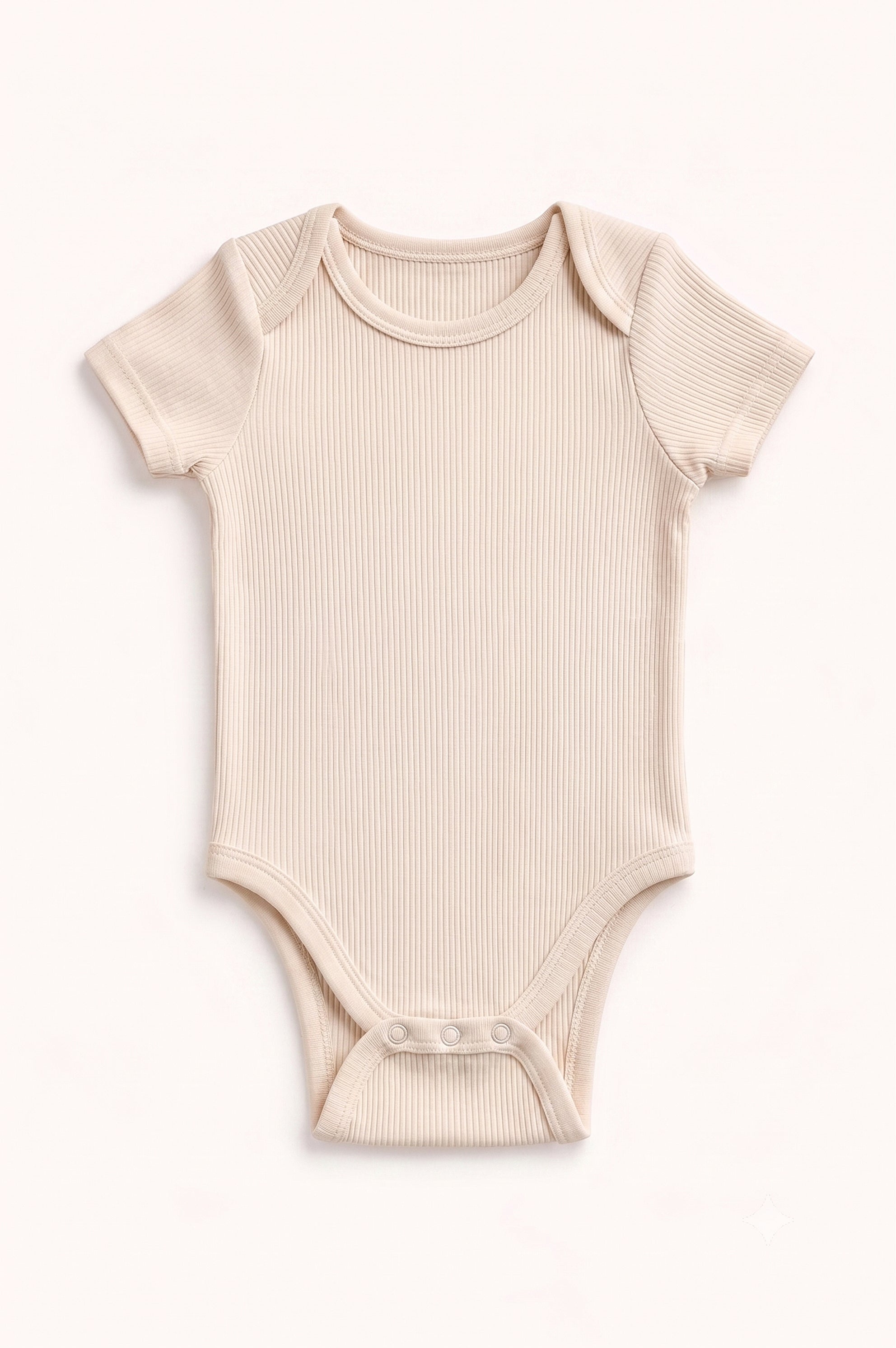 Short-Sleeve Ribbed Bodysuit