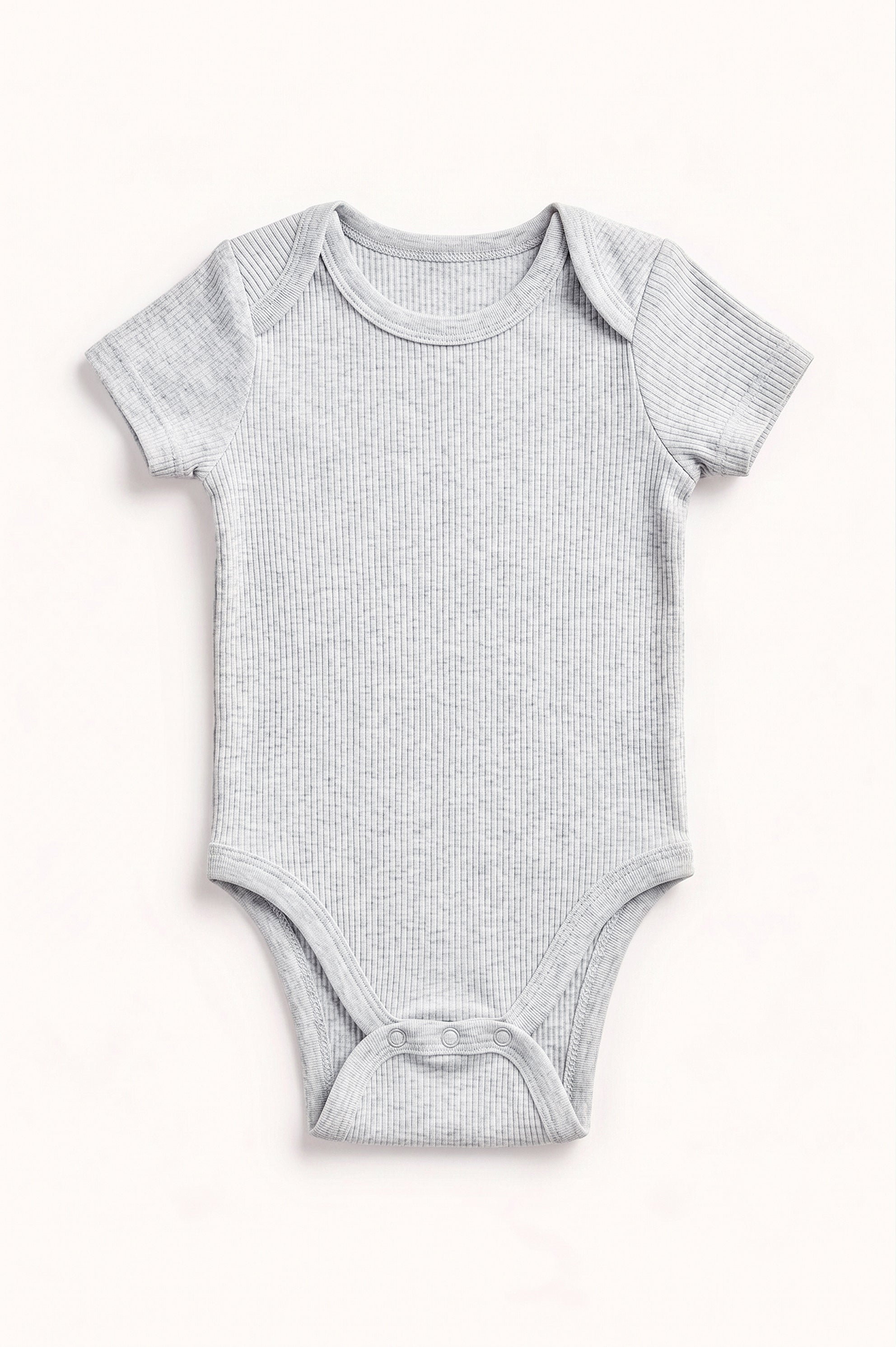 Short-Sleeve Ribbed Bodysuit