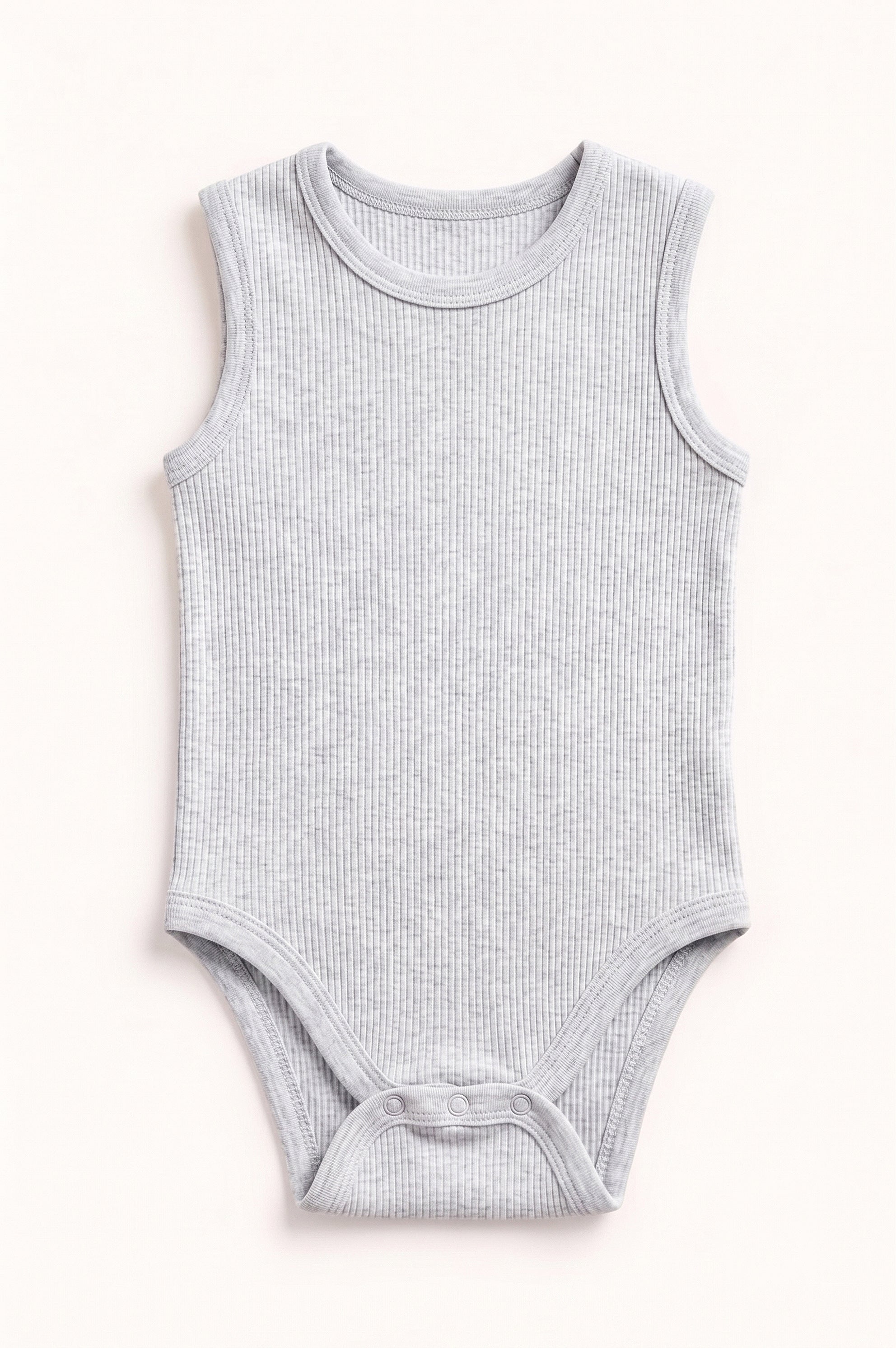 Sleeveless Ribbed Bodysuit