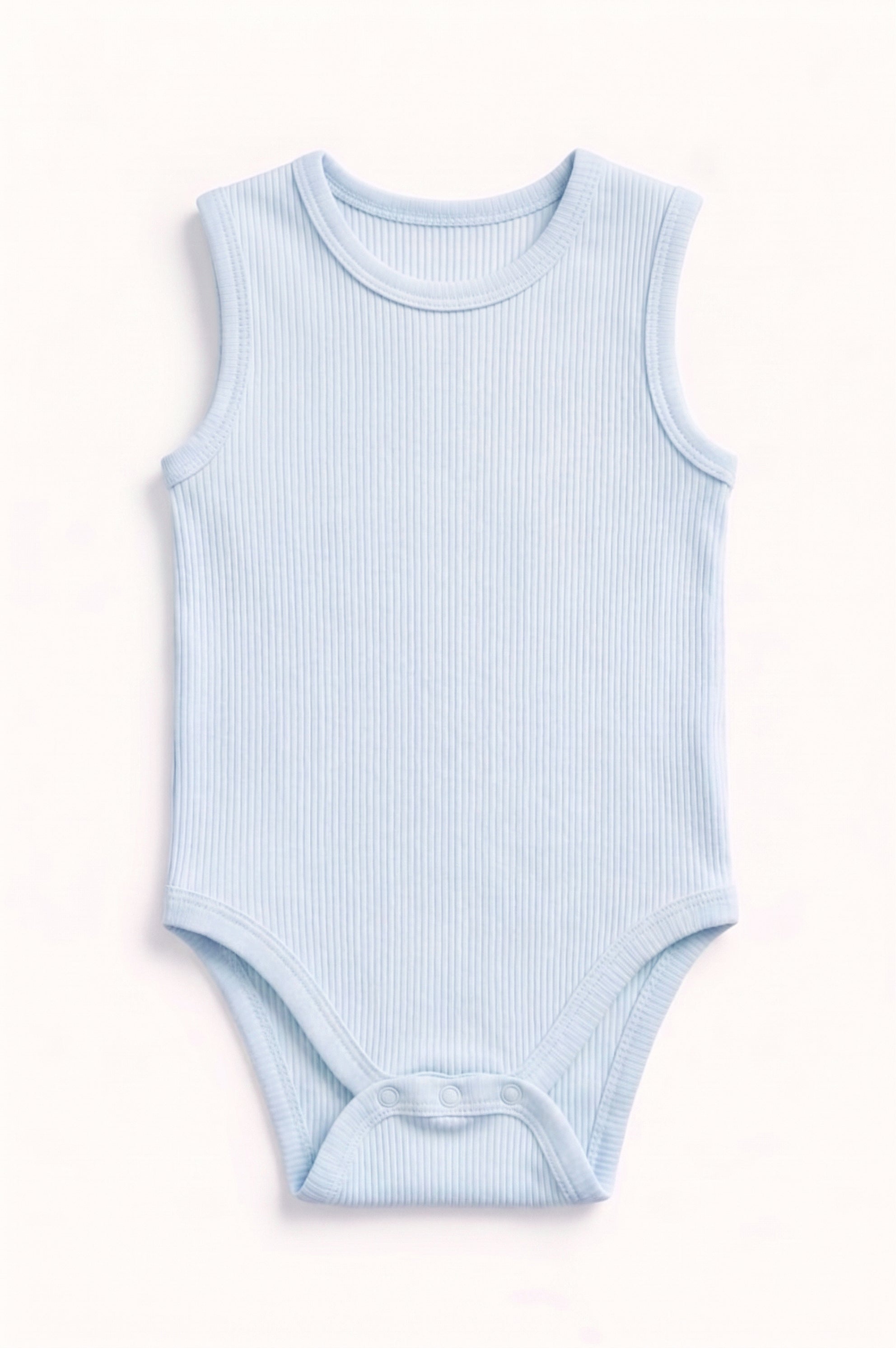 Sleeveless Ribbed Bodysuit