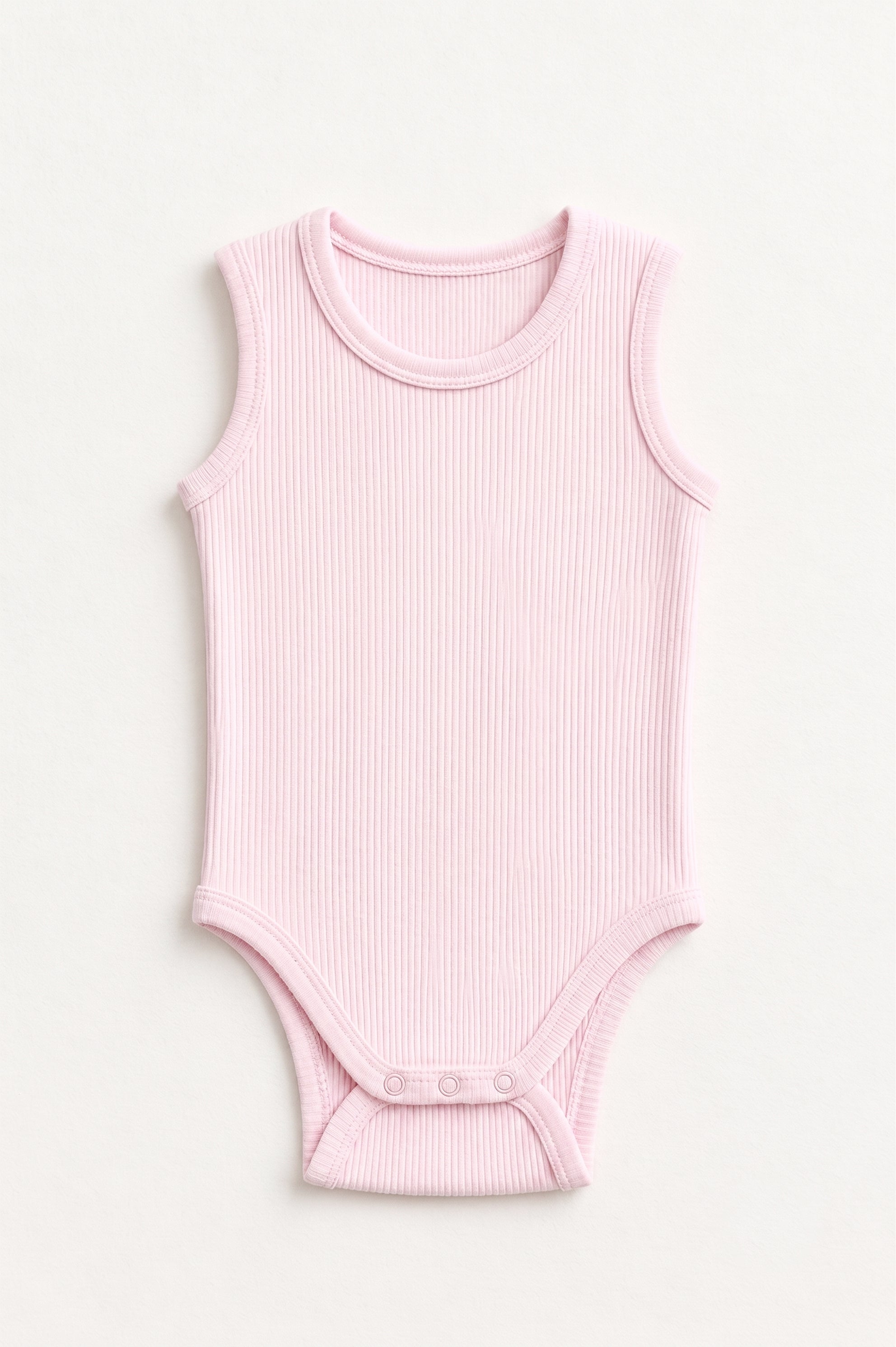 Sleeveless Ribbed Bodysuit