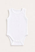 Sleeveless Bodysuit - All White