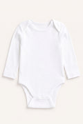 Long Sleeve Bodysuit - All White