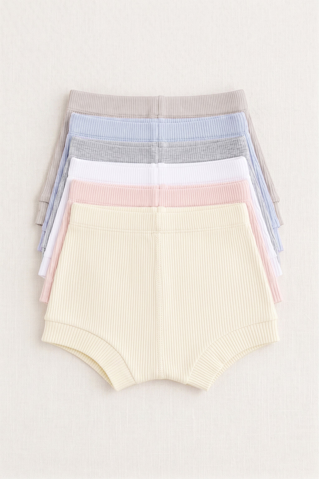 3-Pack Ribbed Shorts