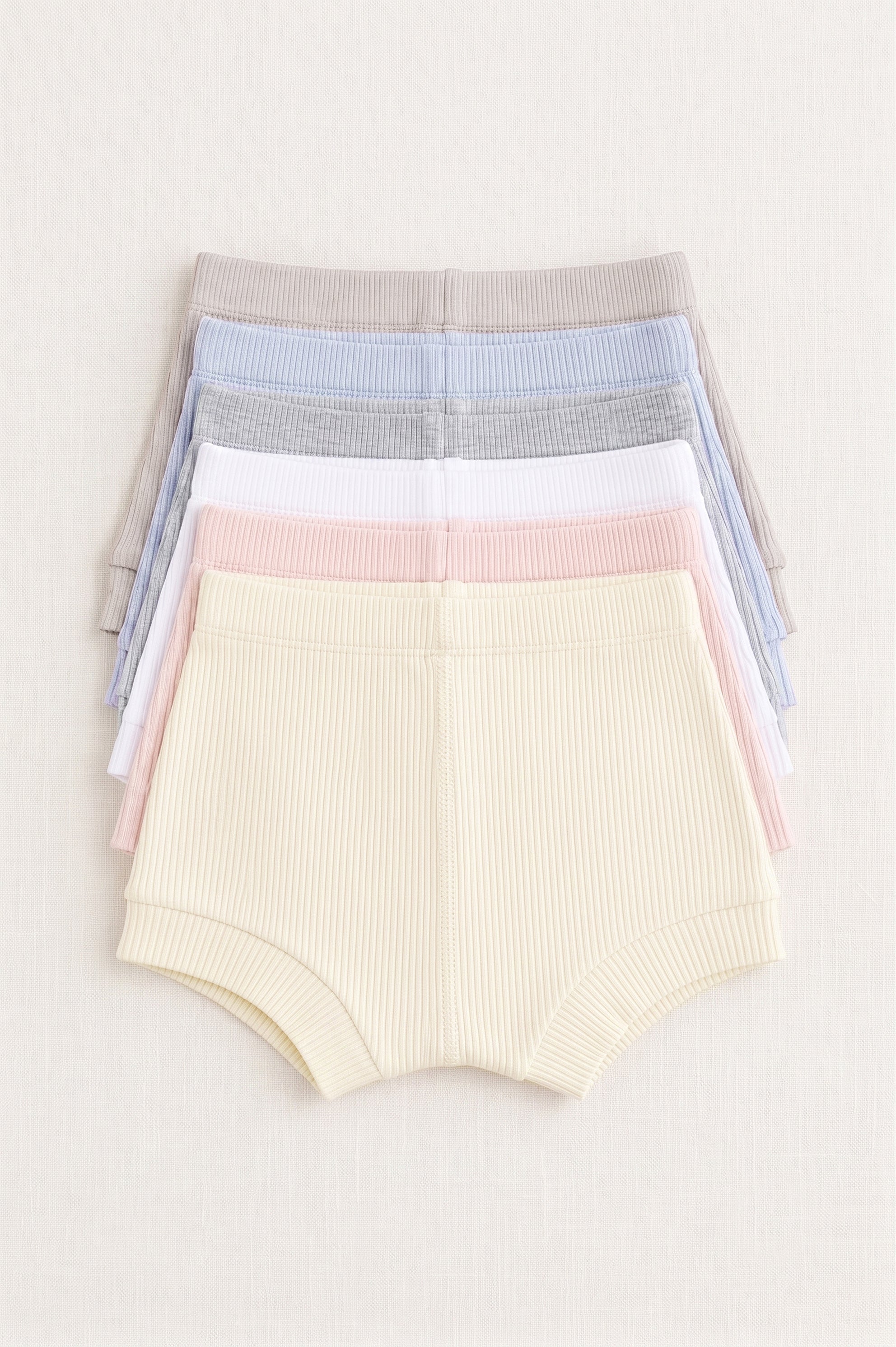 3-Pack Ribbed Shorts